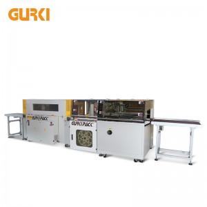 Heat Tunnel Automatische Schrumpffolienmaschine | Gurki GPL-5545D + GPS-5030LW